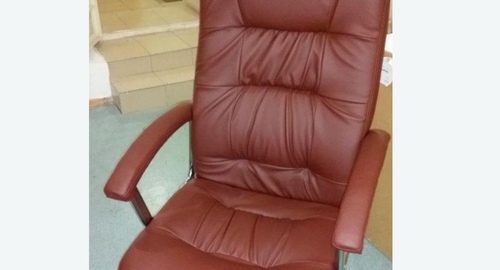 Обтяжка офисного кресла. Саранск